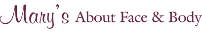Mary's About Face & Body Logo